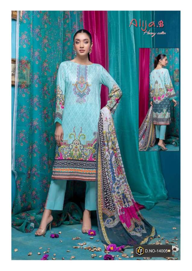 Keval Alija B 14 Heavy Casual Daily Wear Karachi Cotton Printed Designer Dress Material Collection
